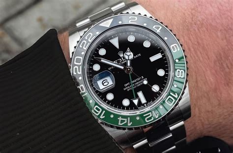 rolex gmt lancetta verde|rolex gmt 126720vtnr review.